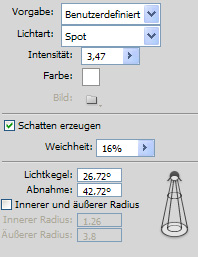 So muss das Licht eingestellt werden.